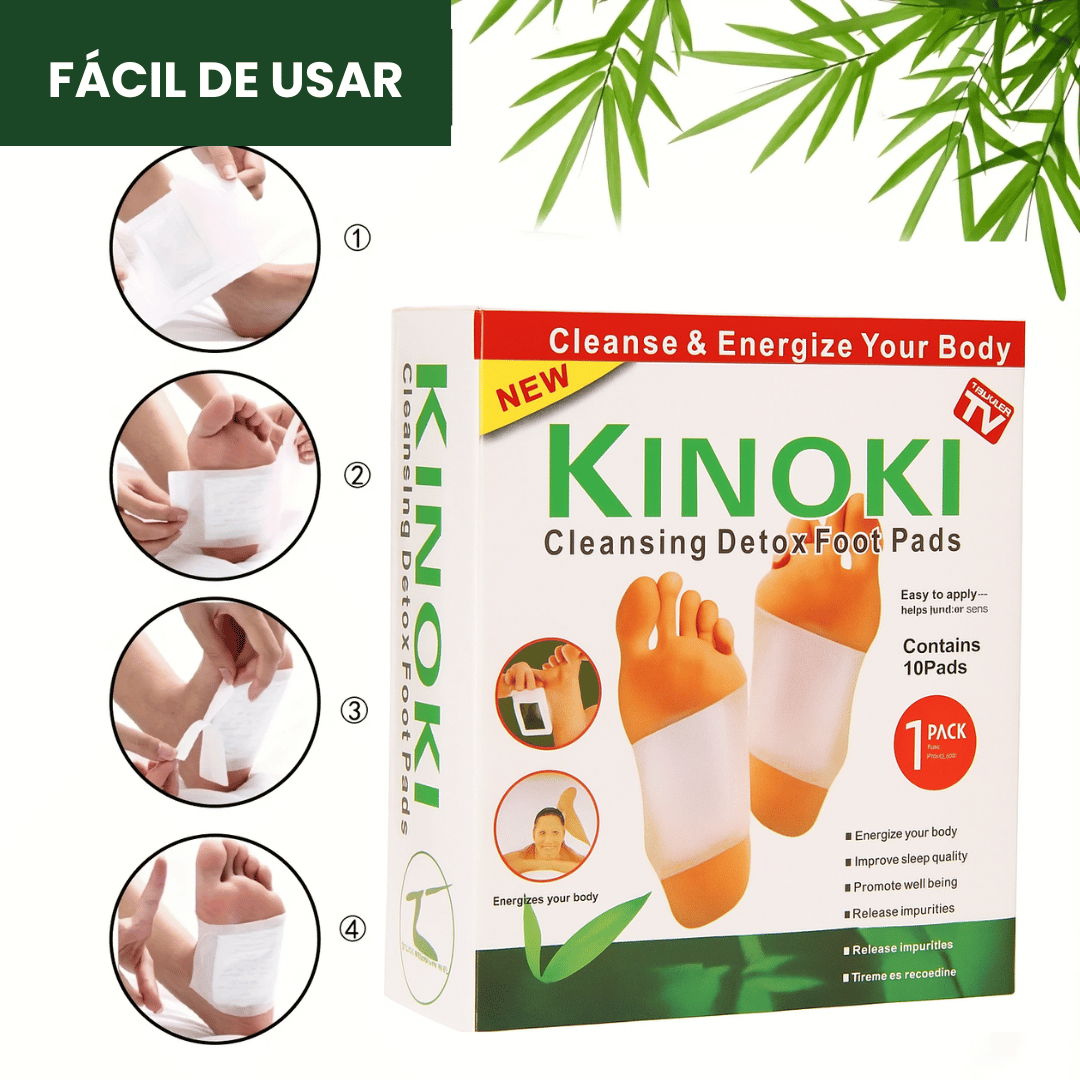 KIT 5 CAJAS CON 50 PARCHES DETOX + ENVÍO GRATIS