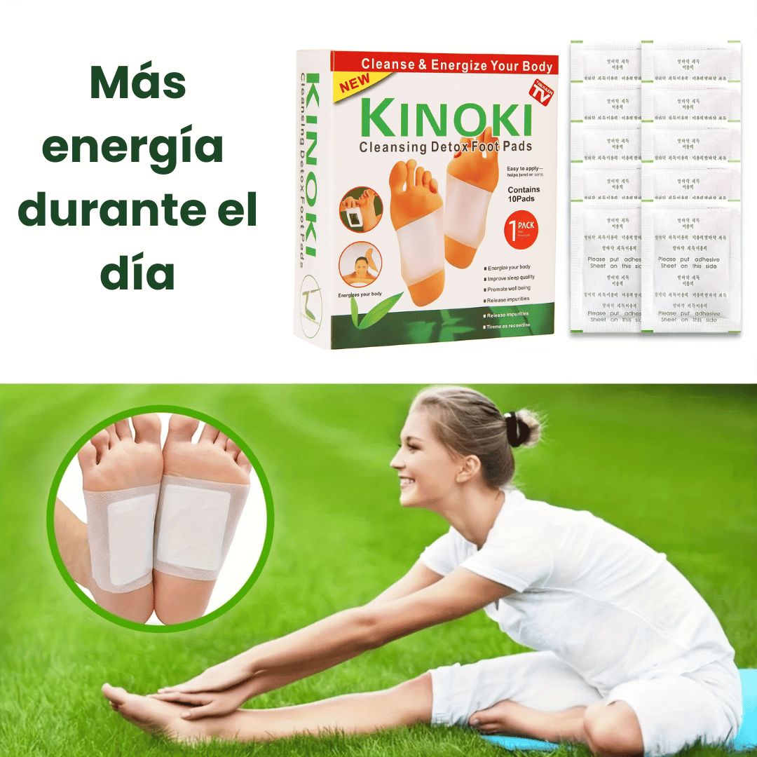 KIT 5 CAJAS CON 50 PARCHES DETOX + ENVÍO GRATIS