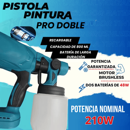 Sistema de Pintura Profesional Inalámbrico – Doble Batería