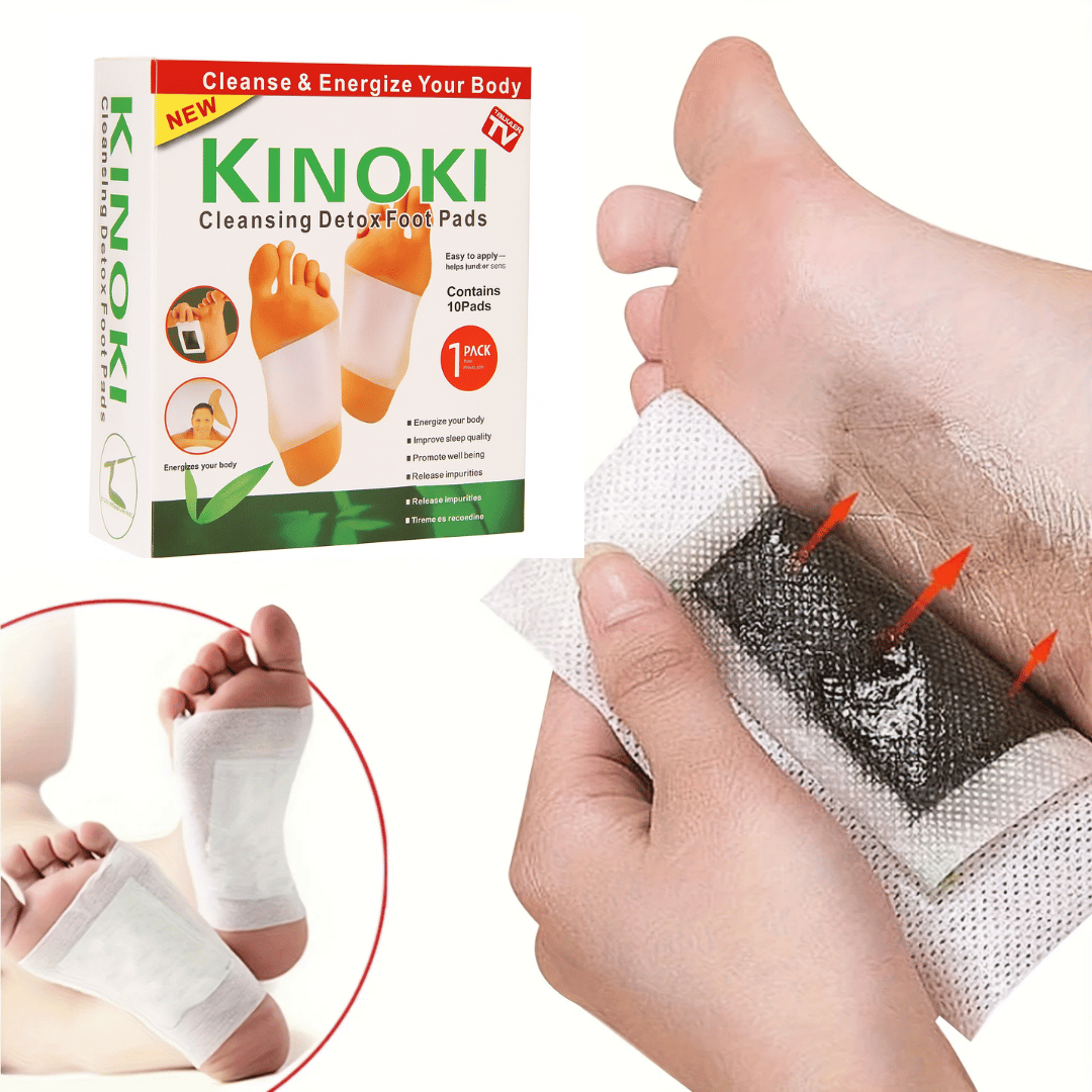 KIT 5 CAJAS CON 50 PARCHES DETOX + ENVÍO GRATIS