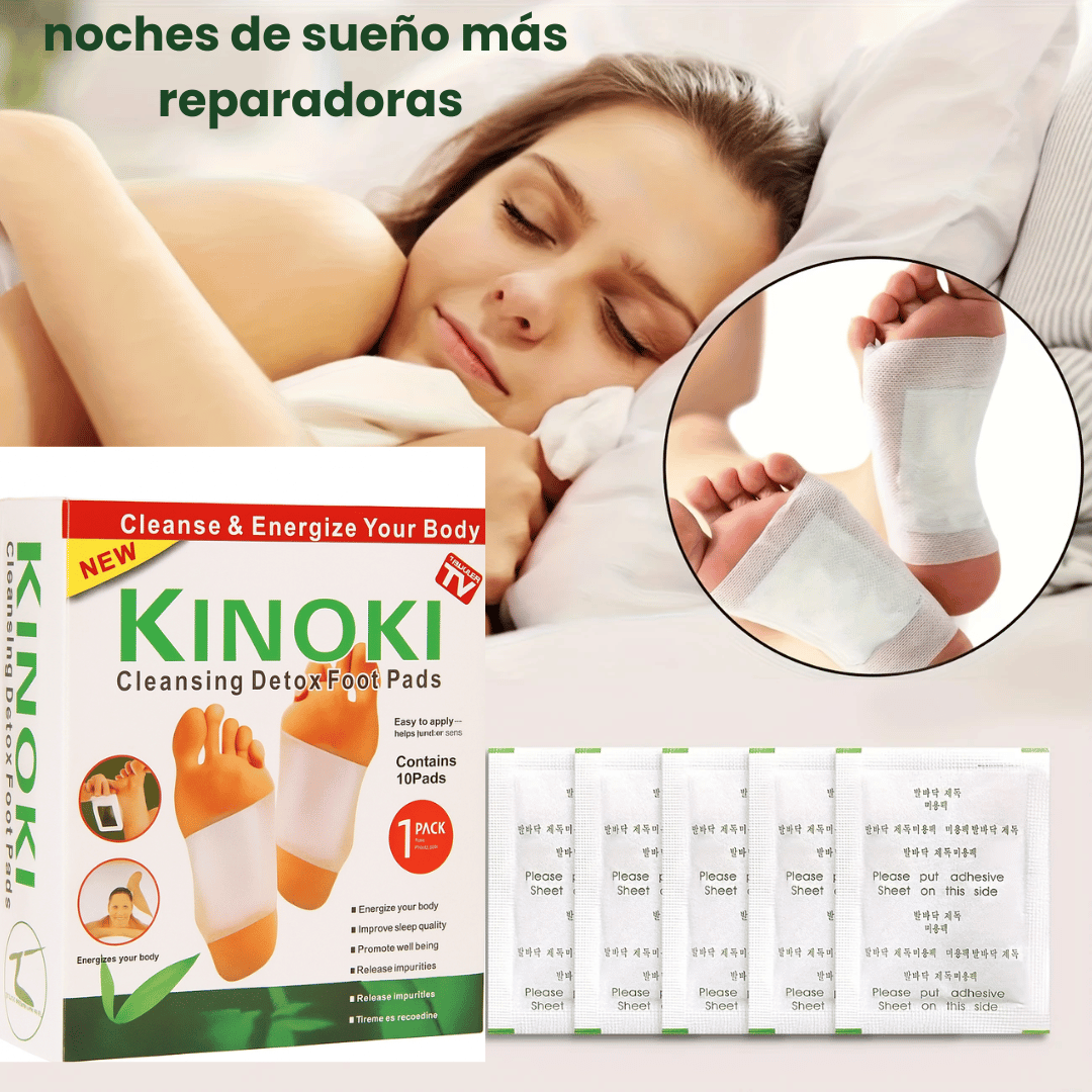 KIT 5 CAJAS CON 50 PARCHES DETOX + ENVÍO GRATIS