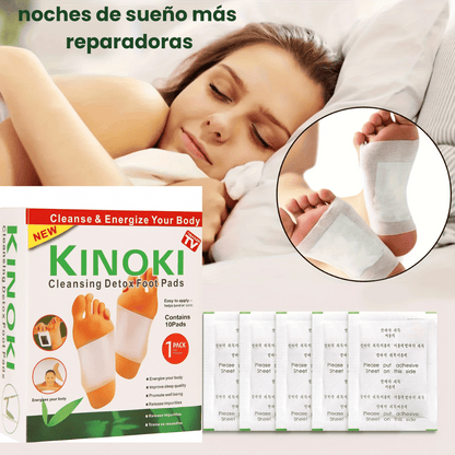 KIT 5 CAJAS CON 50 PARCHES DETOX + ENVÍO GRATIS