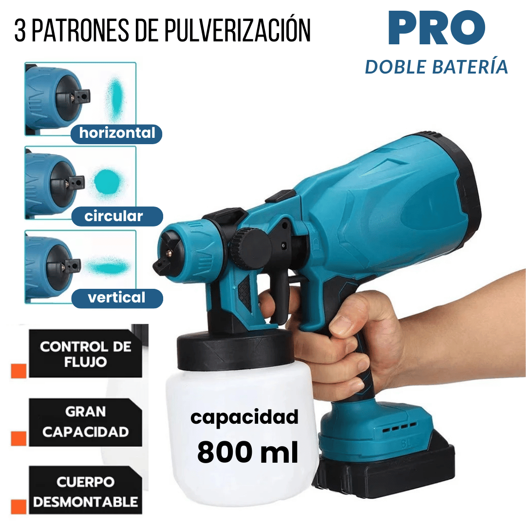 Sistema de Pintura Profesional Inalámbrico – Doble Batería