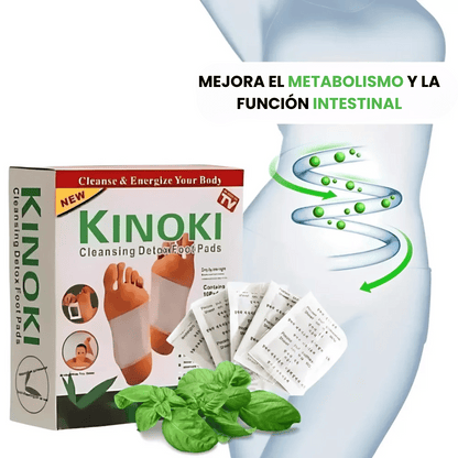 KIT 5 CAJAS CON 50 PARCHES DETOX + ENVÍO GRATIS