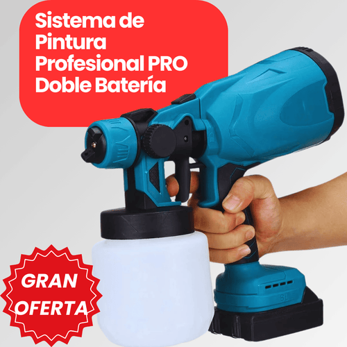 Sistema de Pintura Profesional Inalámbrico – Doble Batería